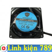 Quạt tản nhiệt 220V 8x8x2.5 8025